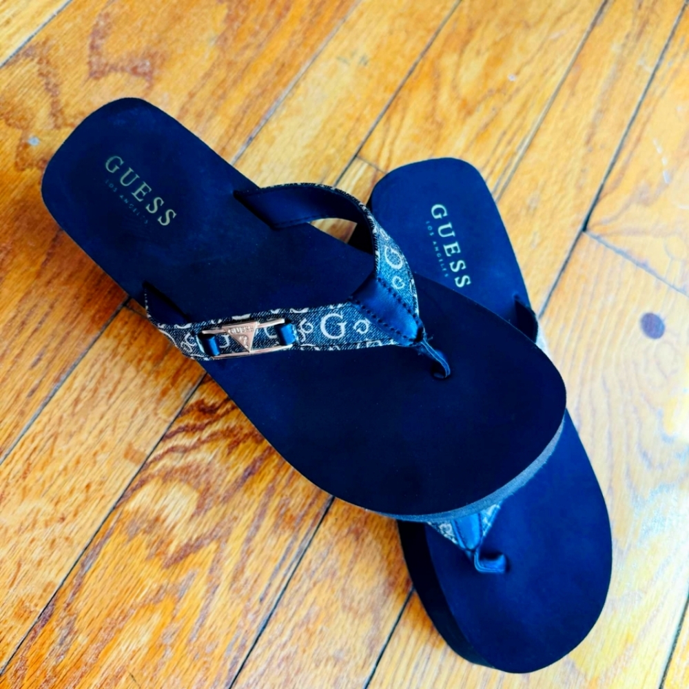 Guess Wedge Flops
